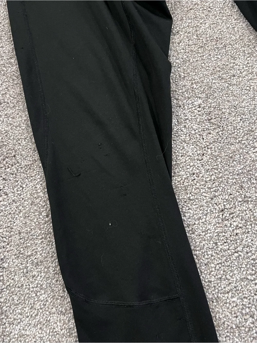 The North Face BaseLayer Pants Men’s Size Large Black Lightweight Quick Dry Snow